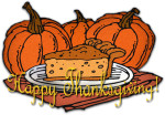 Happy Thanksgiving Pumpkin Pie